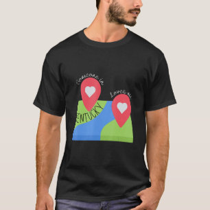 Jemand in Kentucky Lieben Ich Ferne Sprichwort T-Shirt