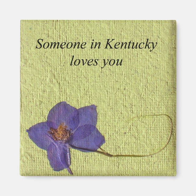 Jemand in Kentucky Lieben Sie - Magnet (Vorne)
