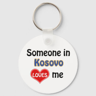 Jemand in Kosovo Lieben mir Schlüsselanhänger