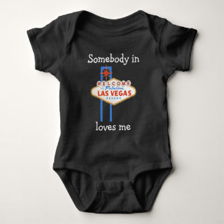 Jemand in Las- VegasLieben ich Baby Strampler
