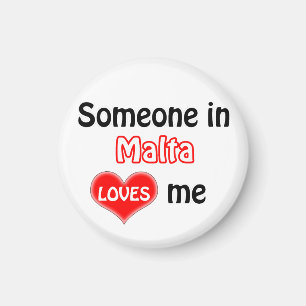 Jemand in Malta Lieben mir Magnet