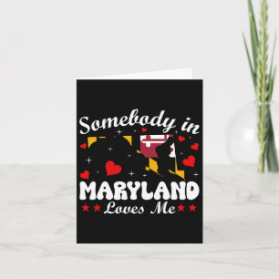 Jemand in Maryland Lieben Me Funny Valentine Gesch Karte