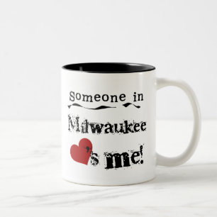 Jemand in Milwaukee Zweifarbige Tasse
