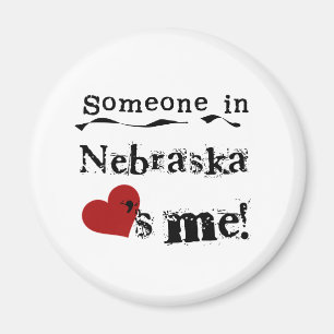 Jemand in Nebraska Lieben Magnet