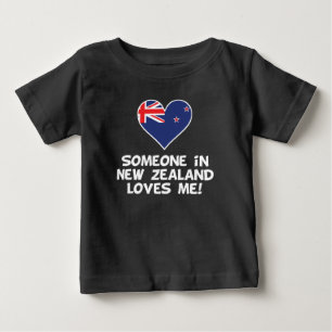Jemand in Neuseeland-Lieben ich Baby T-shirt