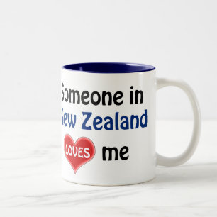Jemand in neuseeländischen Lieben mir Zweifarbige Tasse