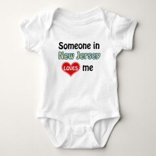 Jemand in New Jersey Lieben mir Baby Strampler
