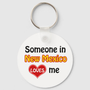 Jemand in New Mexico Liebe mir Schlüsselanhänger