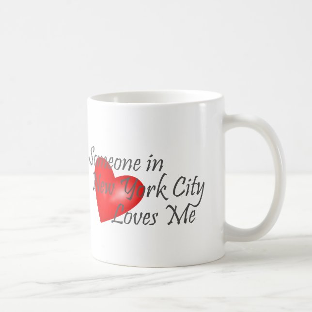 Jemand in New- York CityLieben ich Kaffeetasse (Rechts)