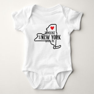 Jemand in New York Lieben Me Baby Strampler