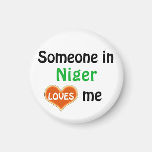 Jemand in Niger Lieben mir Magnet