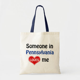 Jemand in Pennsylvania Lieben mir Tragetasche