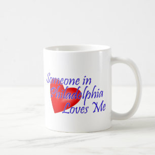 Jemand in Philadelphia-Lieben ich Kaffeetasse