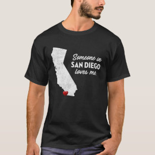 Jemand in San Diego Lieben Kalifornien T-Shirt