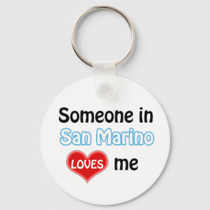 Jemand in San Marino Lieben mir Schlüsselanhänger