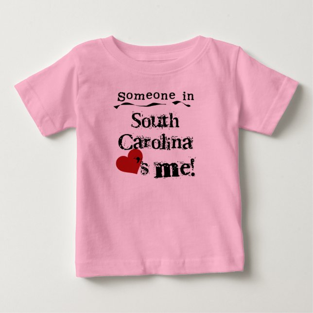 Jemand in South Carolina Lieben Baby T-shirt (Vorderseite)