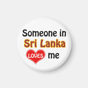 Jemand in Sri Lanka Liebe mir Magnet