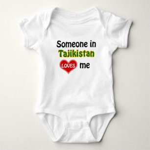Jemand in Tadschikistan Liebe mir Baby Strampler