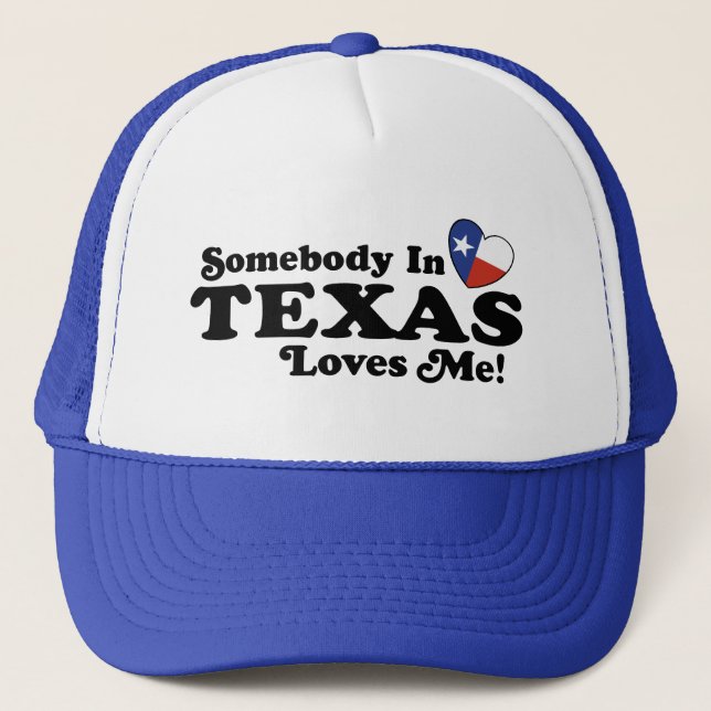 Jemand in Texas-Lieben ich Truckerkappe (Vorderseite)