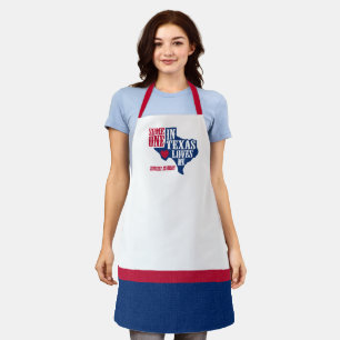 Jemand in Texas Lieben Me Schürze