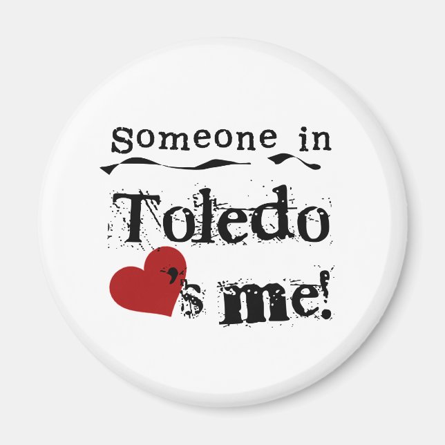 Jemand in Toledo Magnet (Vorne)