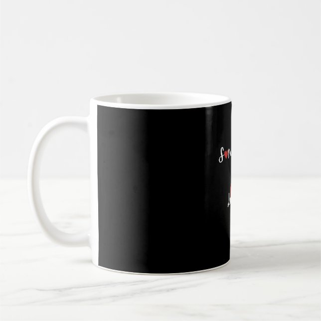 Jemand in Utah Lieben Kaffeetasse (Links)
