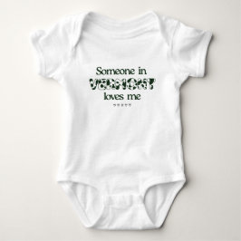 "Jemand in Vermont Lieben Me" Baby Strampler