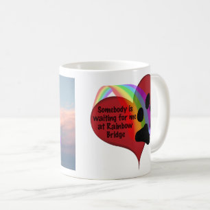 Jemand ist wartete mich an der kaffeetasse