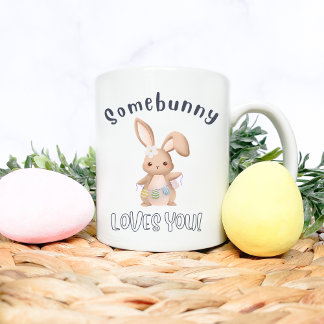 Jemand Liebe dich | Ostergeschenk für Tasse