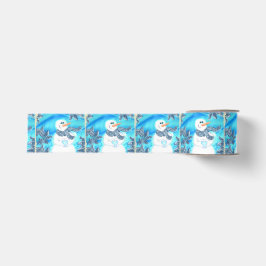 Jemand Lieben Sie emotionaler Snowman Ripsband