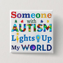 Jemand mit AUTISM Lights up my WORLD