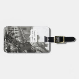 Jemand ruft den technischen Support-Zug Wreck an Gepäckanhänger