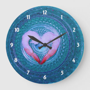 Jemand sagt Shrimp Clock Große Wanduhr