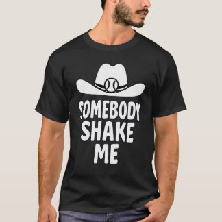 Jemand Shake Me Cowboy Baseball T-Shirt