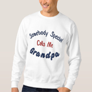 Jemand Special, ruft mich an Besticktes Sweatshirt