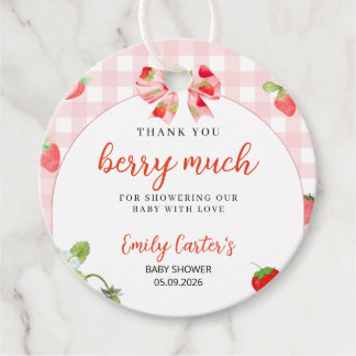 Jemand süßer Baby Shower Einladung Geschenkanhänger