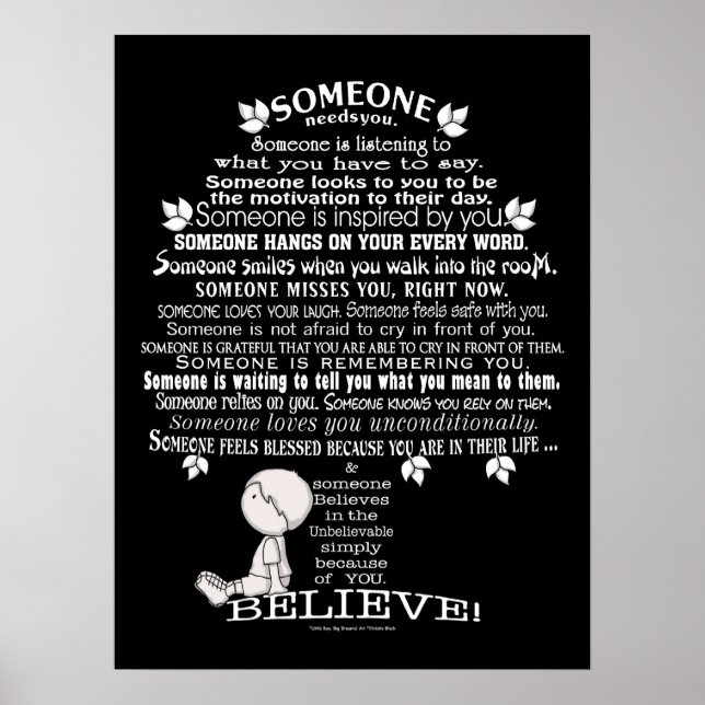 Jemand Tree Poster (Vorne)