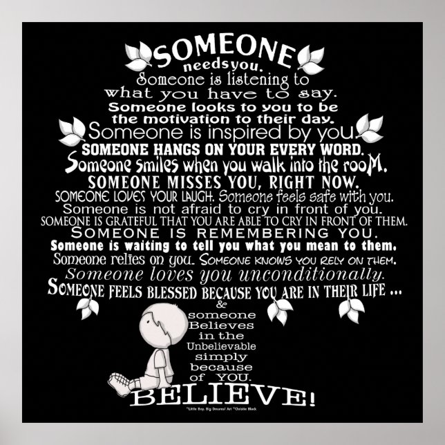 Jemand Tree Poster (Vorne)