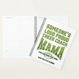 JEMANDER'S LOUD PROUD MAMA Football Game Practice Planer