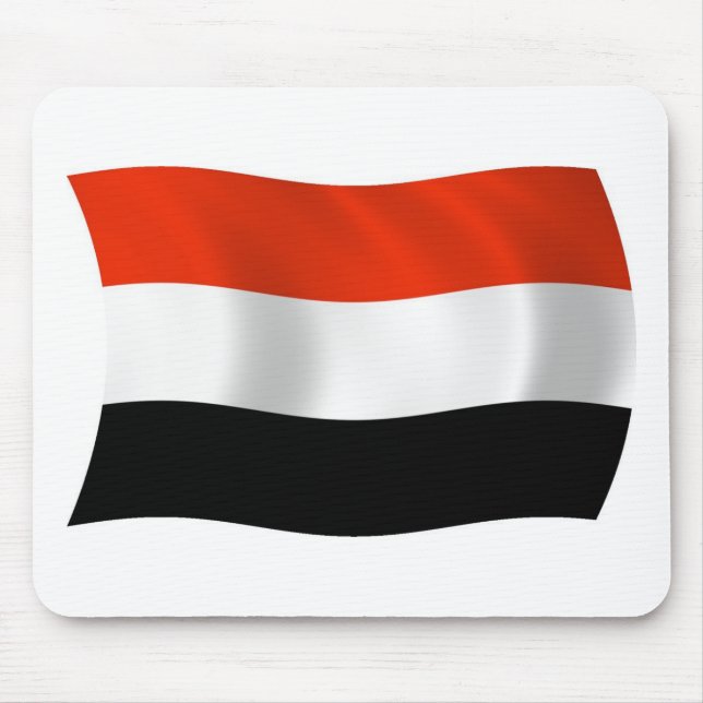 Jemen Flag Mousepad (Vorne)