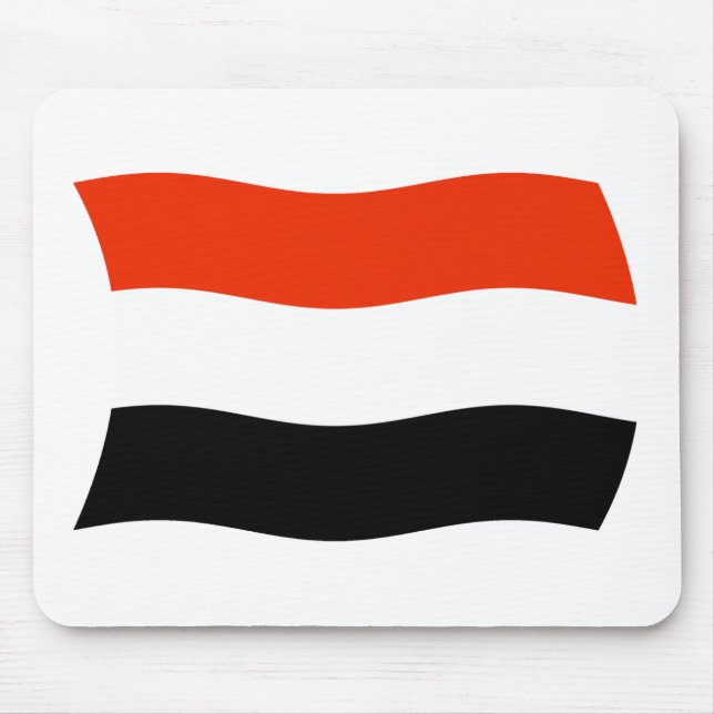 Jemen Flag Mousepad (Vorne)