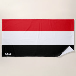 Jemen Flag Splendid Patriotic Strandtuch