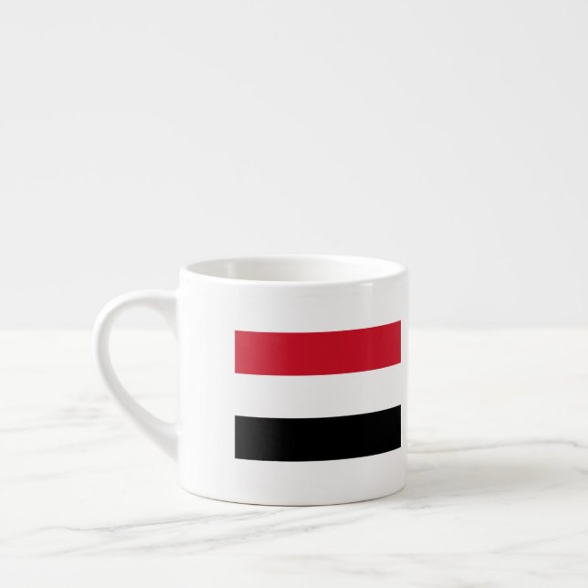 Jemen-Flagge Espressotasse (Links)