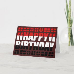Jemen-Flagge Geburtskarte Karte