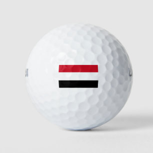 Jemen-Flagge Golfball