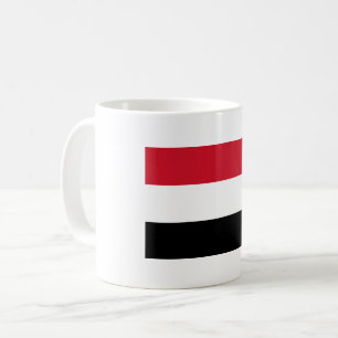 Jemen-Flagge Kaffeetasse