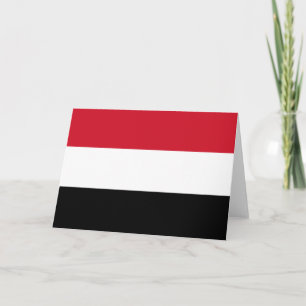 Jemen-Flagge Karte