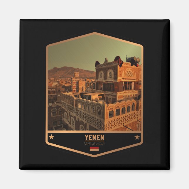 Jemen Magnet (Vorne)