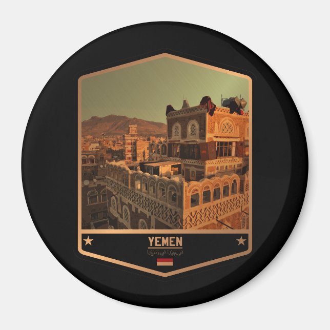 Jemen Magnet (Vorne)