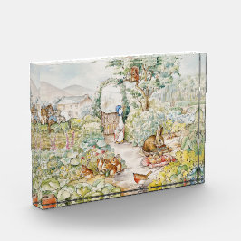 Jemima Puddle Duck im Garten von Herrn Mc Gregor Fotoblock